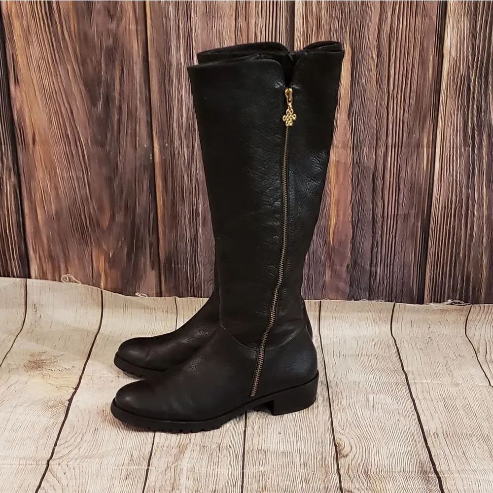 DVF Leather Boots 
